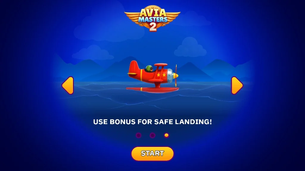 Aviamasters 2 LAND cashout moment on the flight screen